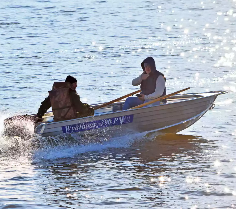 Алюминиевая лодка Wyatboat-390 P в Тамбове