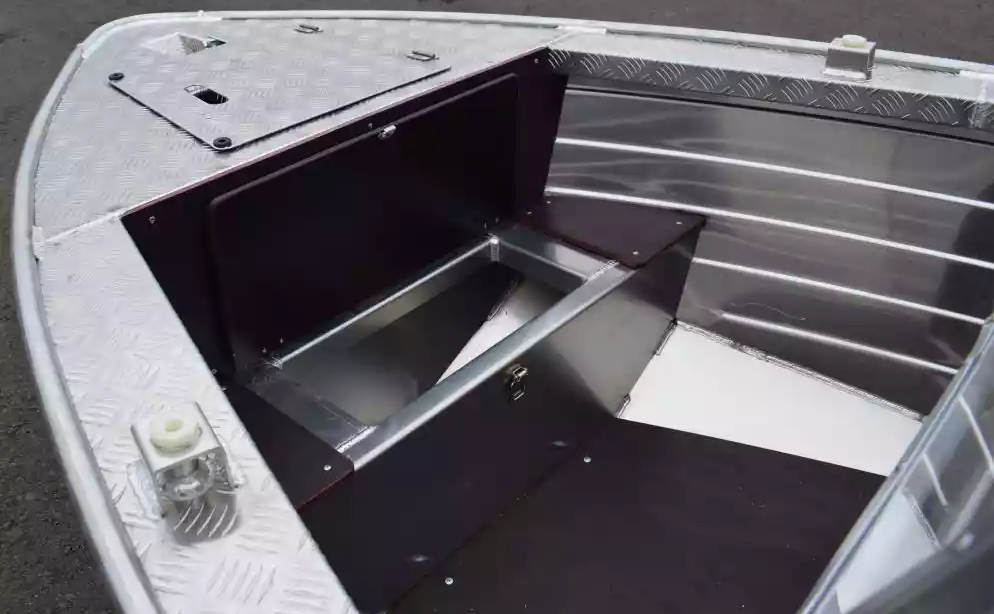 Алюминиевая лодка Wyatboat-390 DCM Увеличенный борт в Тамбове