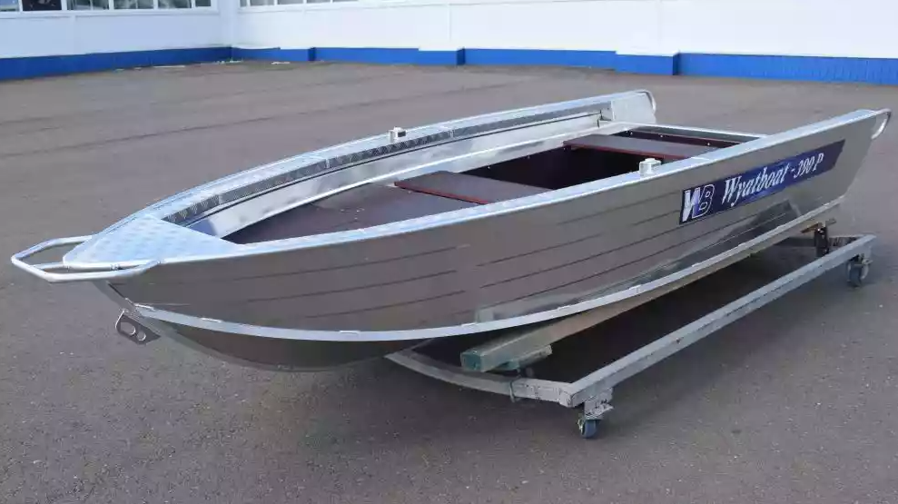 Алюминиевая лодка Wyatboat-390Р Fish в Тамбове