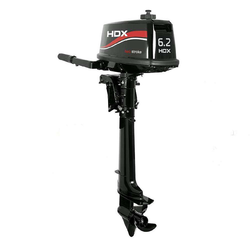 Лодочный мотор 2-х тактный HDX R series T 6,2 BMS (с топливным баком 12л) в Тамбове