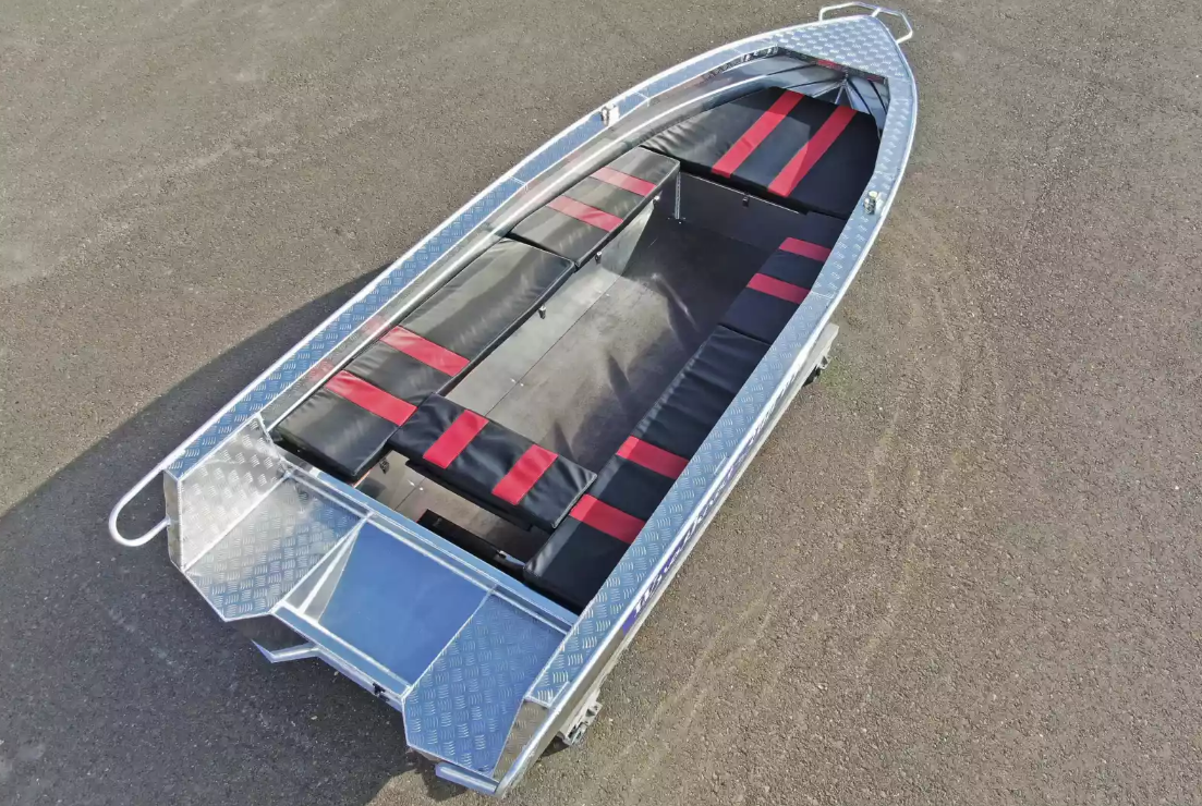 Алюминиевая лодка Wyatboat-390РМ увеличенный борт в Тамбове