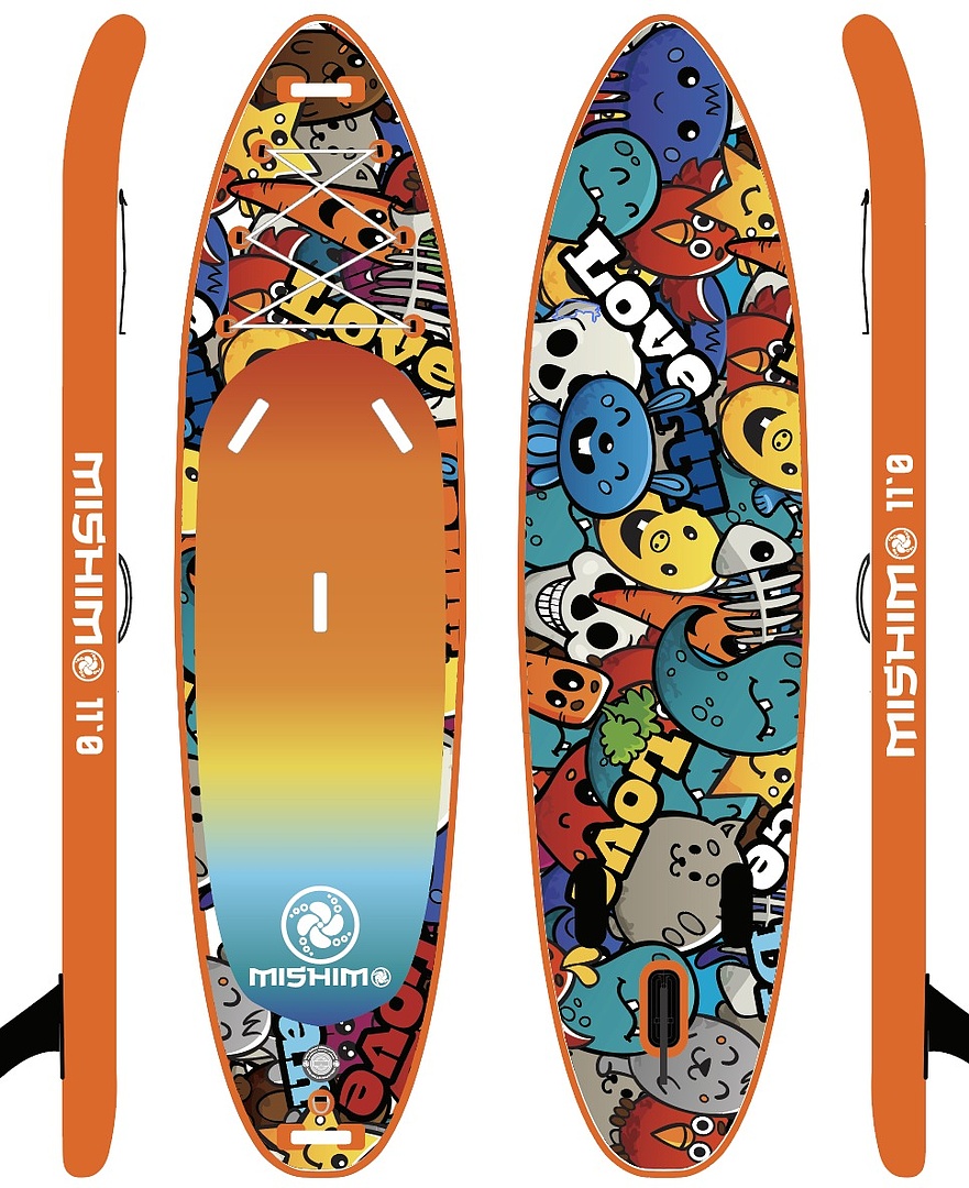 SUP (САП) Доска MISHIMO CRAZY-LINE 9.5’ (305см) в Тамбове
