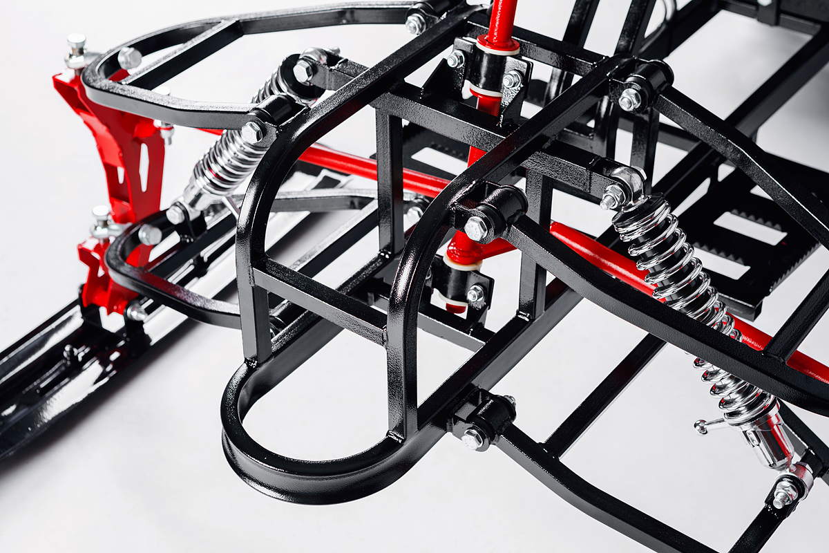 Лыжный модуль IKUDZO с подогревом ручек металлические лыжи в Тамбове