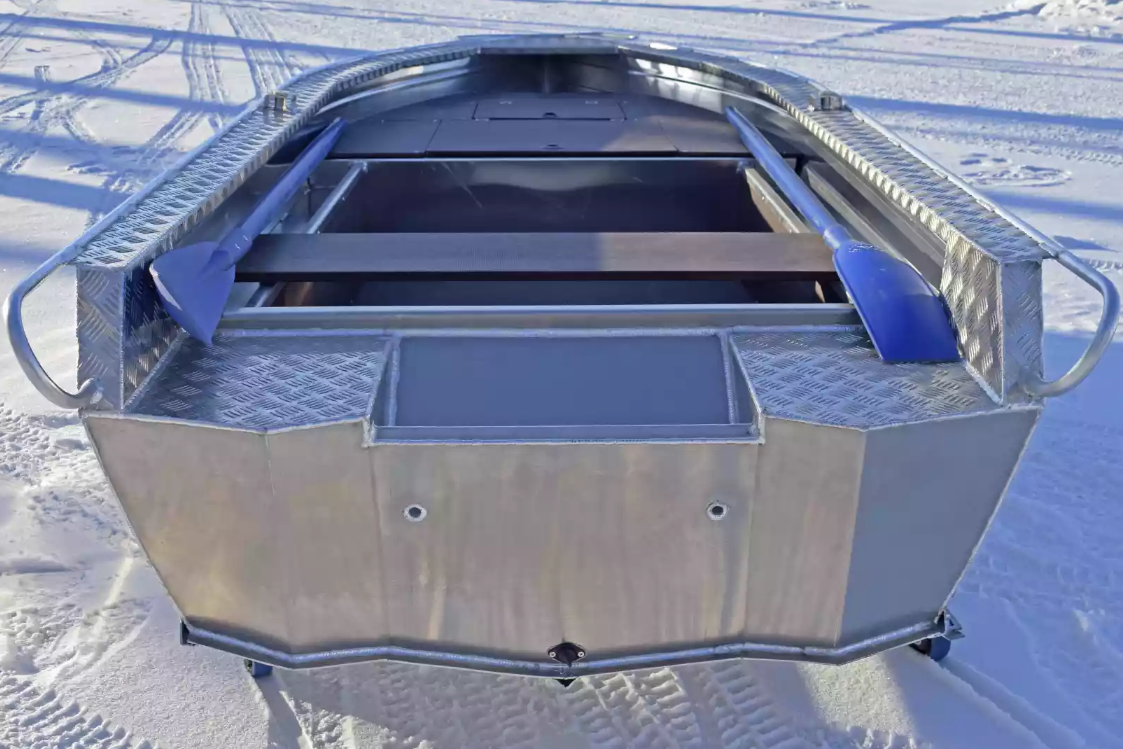 Алюминиевая лодка Wyatboat-370 Р FISH в Тамбове