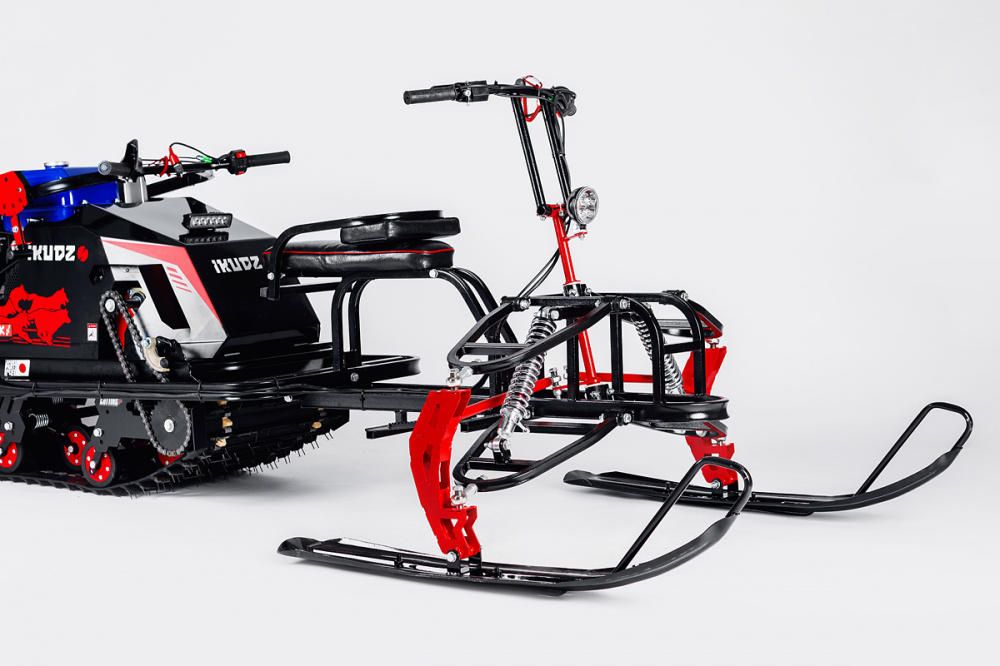 Лыжный модуль IKUDZO с подогревом ручек металлические лыжи в Тамбове