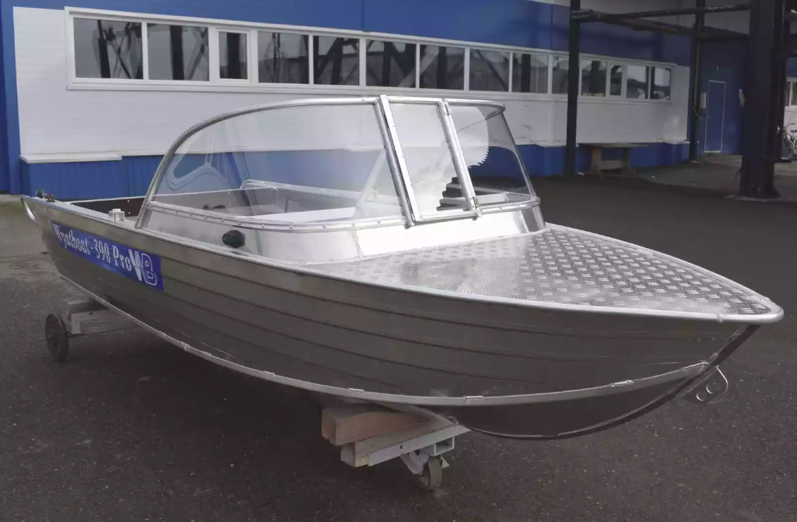 Алюминиевая лодка Wyatboat-390 Pro в Тамбове