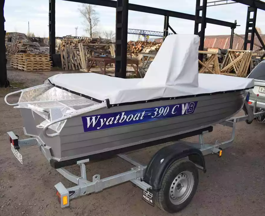 Алюминиевая лодка Wyatboat-390 C в Тамбове