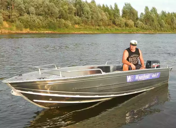 Алюминиевая лодка Wyatboat-460 P в Тамбове