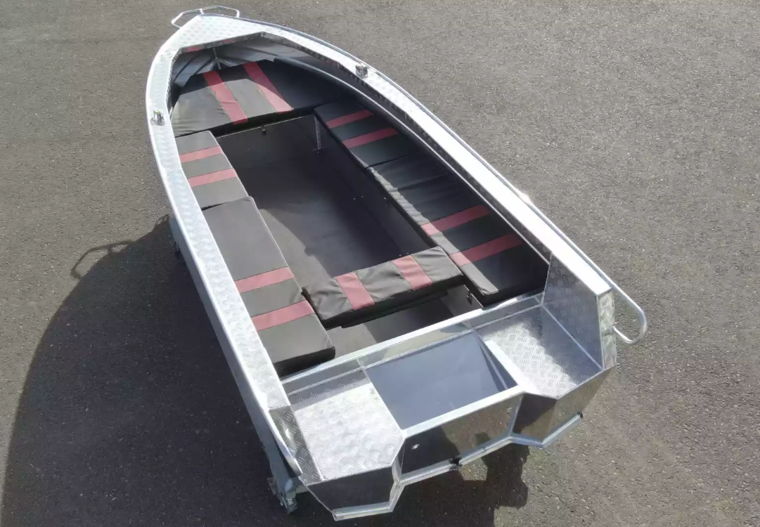 Алюминиевая лодка Wyatboat-390РМ увеличенный борт в Тамбове