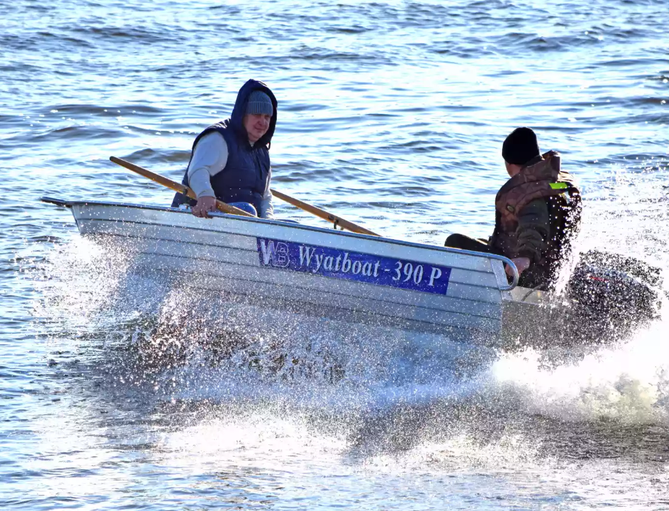 Алюминиевая лодка Wyatboat-390 P в Тамбове