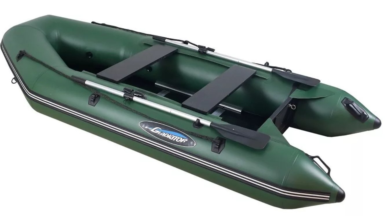 МОТОРНО-ГРЕБНАЯ ЛОДКА ПВХ GLADIATOR A 280 ТК С ФАНЕРНЫМ ДНОМ в Тамбове