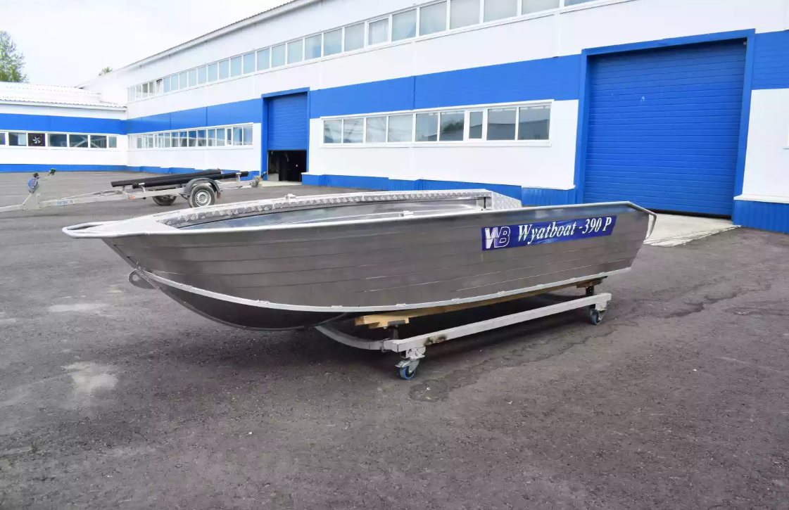 Алюминиевая лодка Wyatboat-390Р Увеличенный борт в Тамбове
