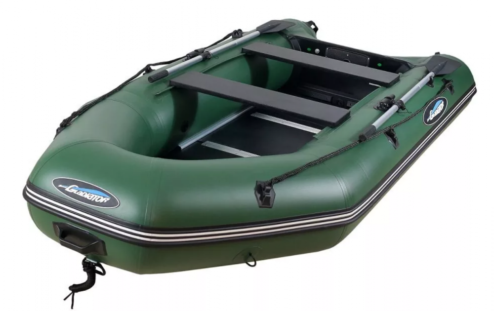 МОТОРНО-ГРЕБНАЯ ЛОДКА ПВХ GLADIATOR A 320 ТК С ФАНЕРНЫМ ПОЛОМ в Тамбове