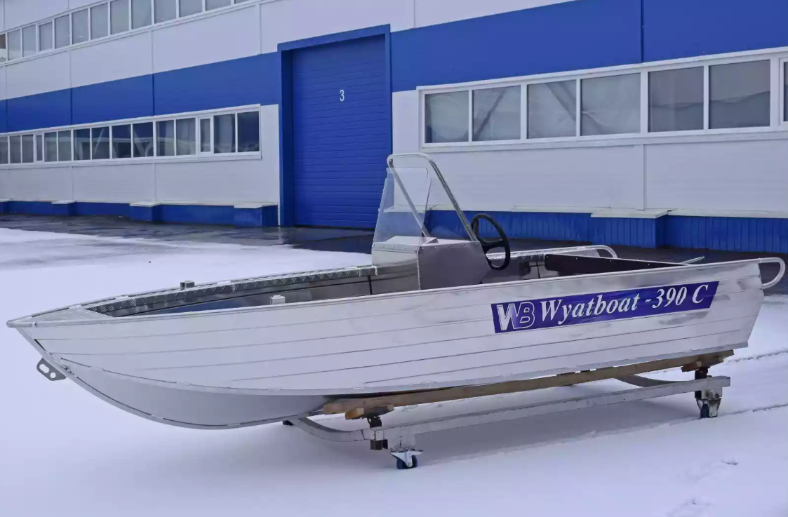 Алюминиевая лодка Wyatboat-390 C в Тамбове