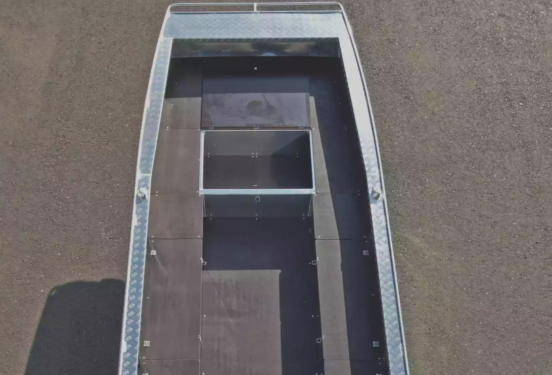 Алюминиевая лодка Wyatboat-490 Jonboat в Тамбове