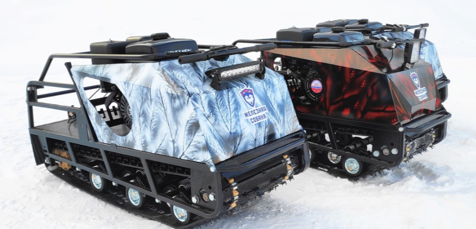 Мотобуксировщик Irondog (Железная собака) M500 15 Камуфляж Охотник в Тамбове