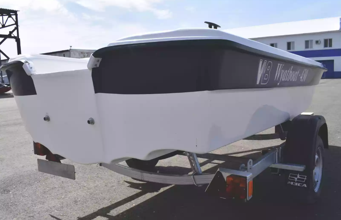 Стеклопластиковая лодка Wyatboat 430 тримаран в Тамбове