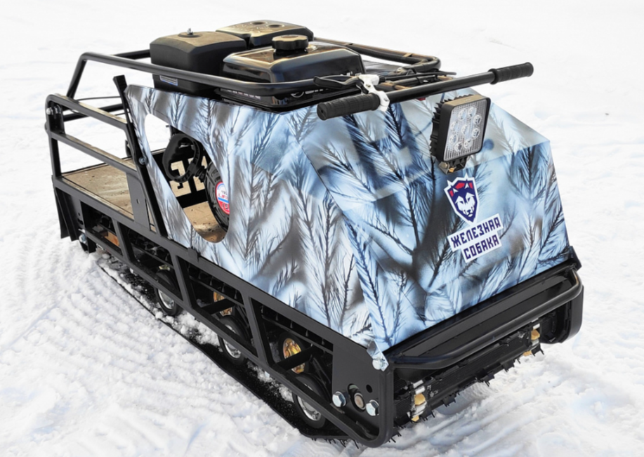 Мотобуксировщик Irondog (Железная собака) M500 15 Камуфляж Охотник в Тамбове