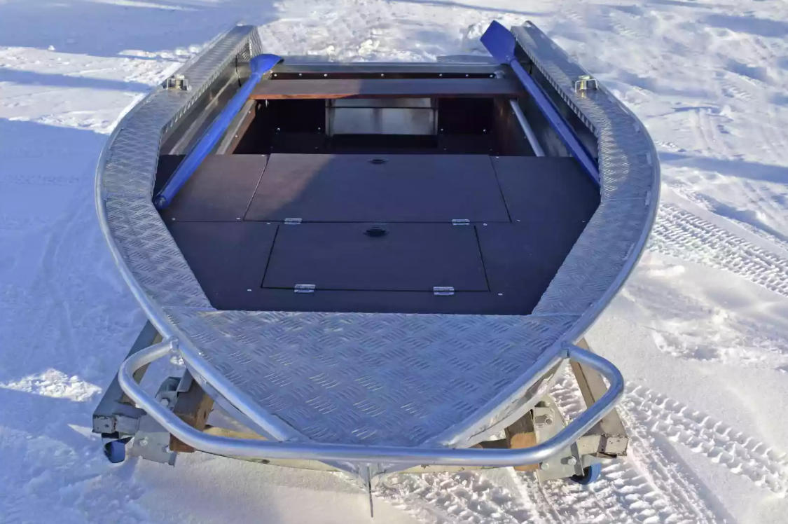 Алюминиевая лодка Wyatboat-370 Р FISH в Тамбове