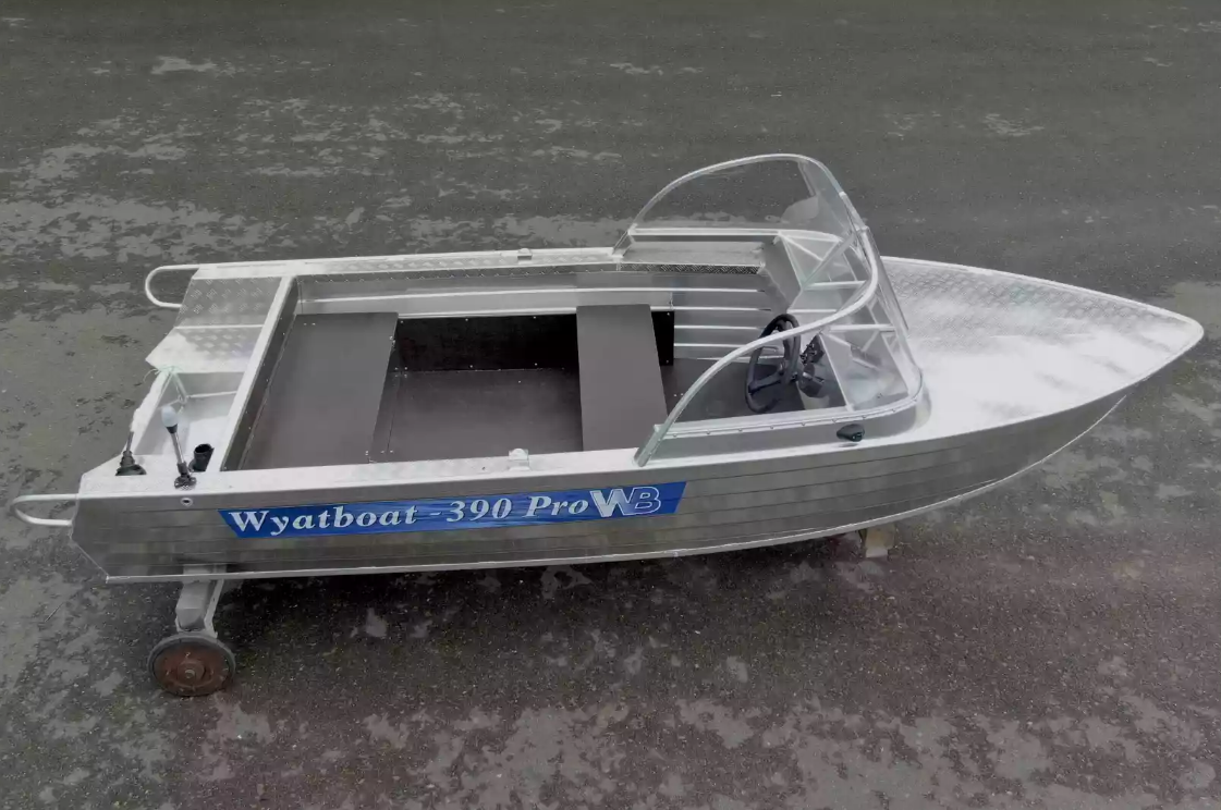 Алюминиевая лодка Wyatboat-390 Pro в Тамбове
