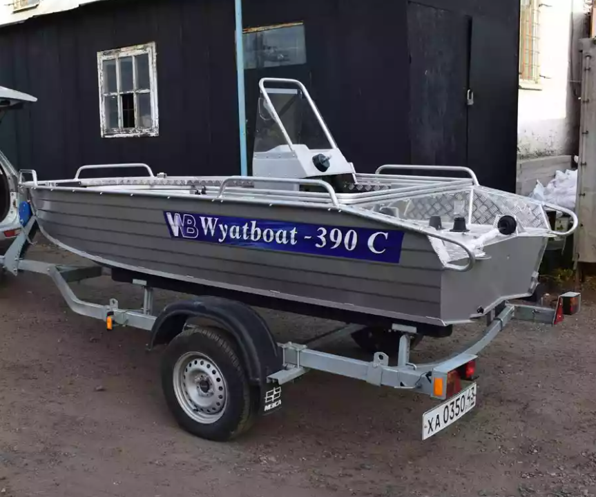 Алюминиевая лодка Wyatboat-390 C в Тамбове