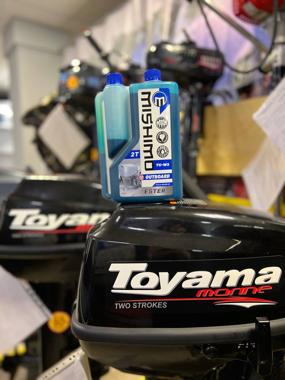 Масло MISHIMO 2T OUTBOARD (ESTER) полусинтетика 1 л в Тамбове
