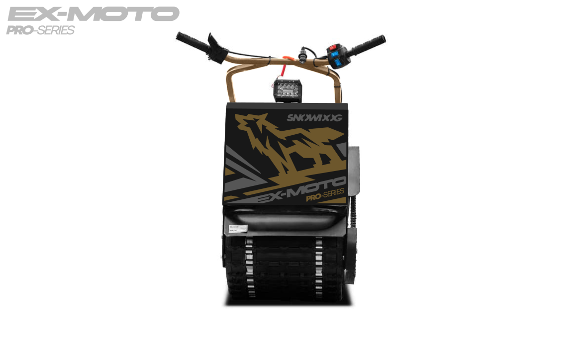 Мотобуксировщик EX-MOTO SNOWDOG S380 8л.с. в Тамбове