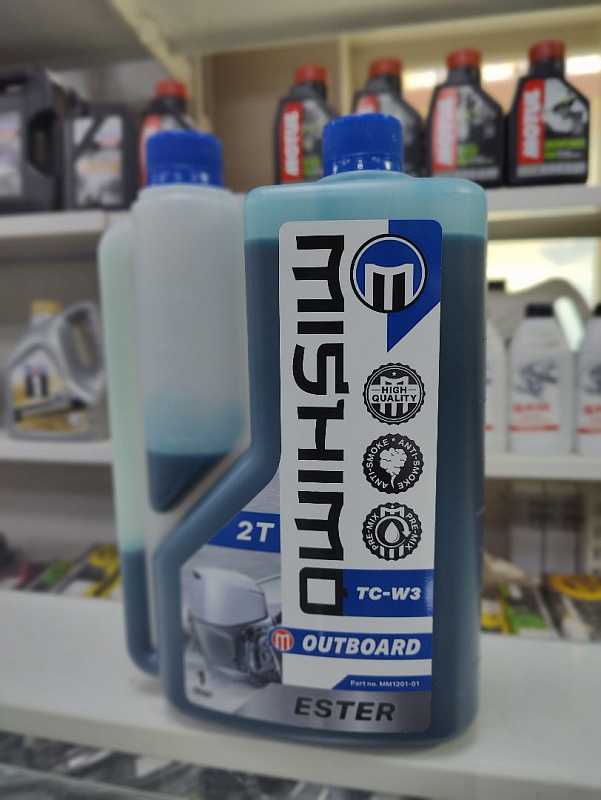 Масло MISHIMO 2T OUTBOARD (ESTER) полусинтетика 1 л в Тамбове