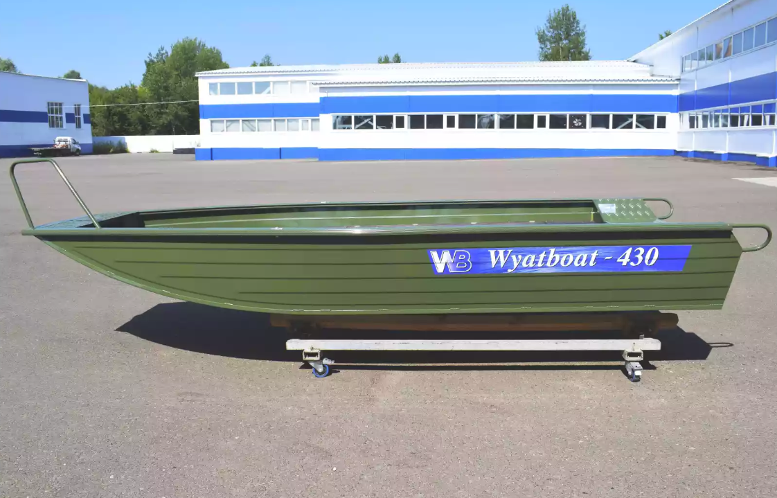 Алюминиевая лодка  Wyatboat-430 Master Fish в Тамбове
