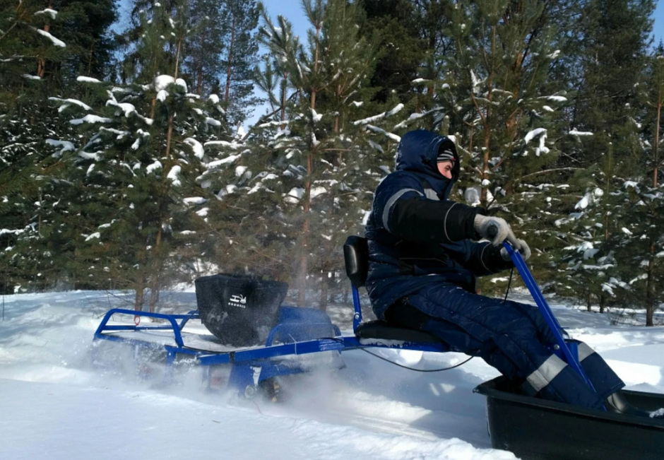 Мотобуксировщик толкач Альбатрос-XL8 с модулем. Без фары, тележки в Тамбове