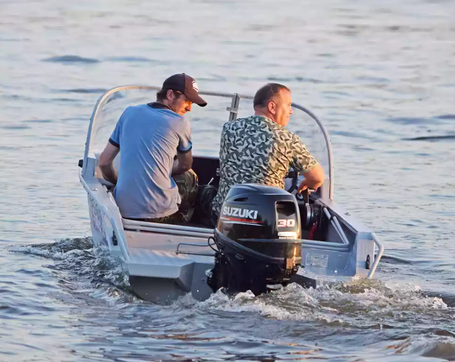 Алюминиевая лодка Wyatboat-390 DCM в Тамбове