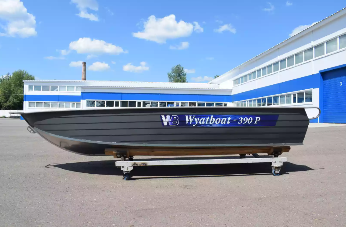 Алюминиевая лодка Wyatboat-390Р Fish в Тамбове