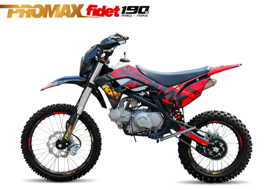 Мотоцикл (питбайк) PROMAX FIDET (ФАЙДЕТ) 190E MAX PRO LUX 19/16 в Тамбове