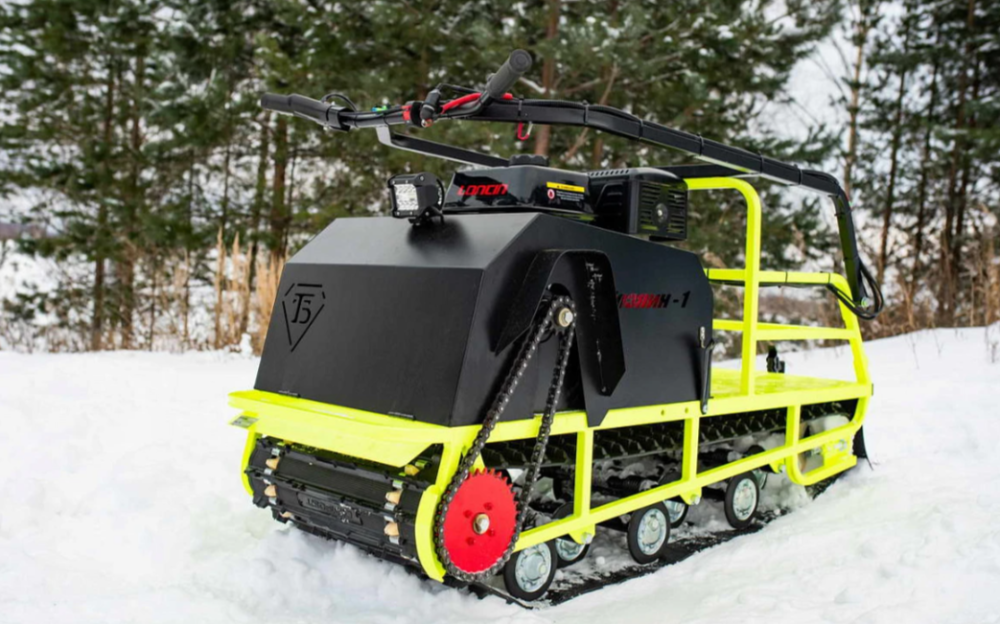 Мотобуксировщик Бурлак ХОЗЯИН-1 (капот металл) в Тамбове