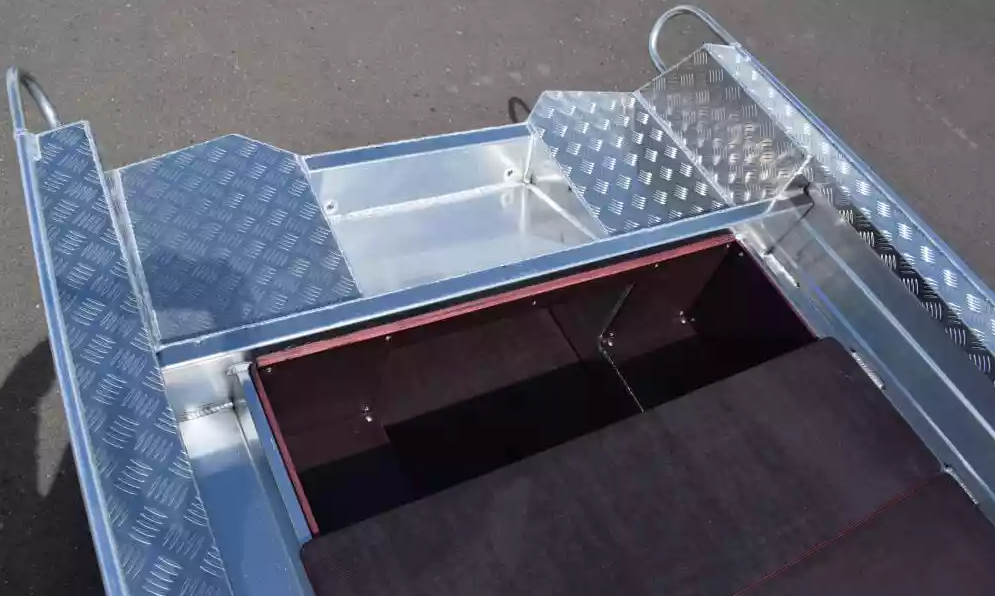 Алюминиевая лодка Wyatboat-390Р Fish в Тамбове