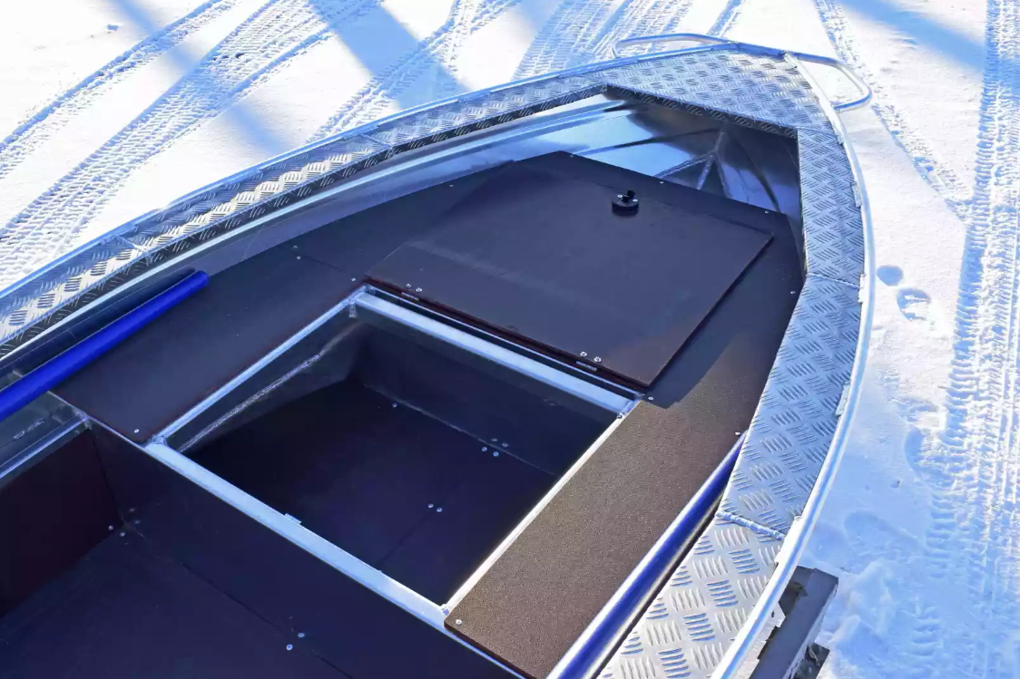 Алюминиевая лодка Wyatboat-370 Р FISH в Тамбове