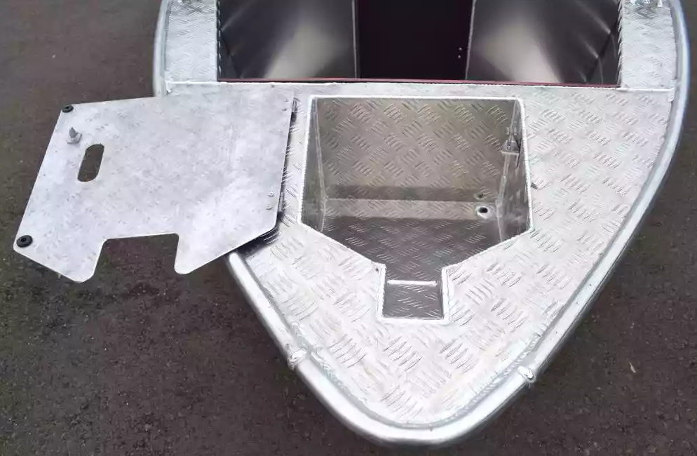 Алюминиевая лодка Wyatboat-390 DCM Увеличенный борт в Тамбове