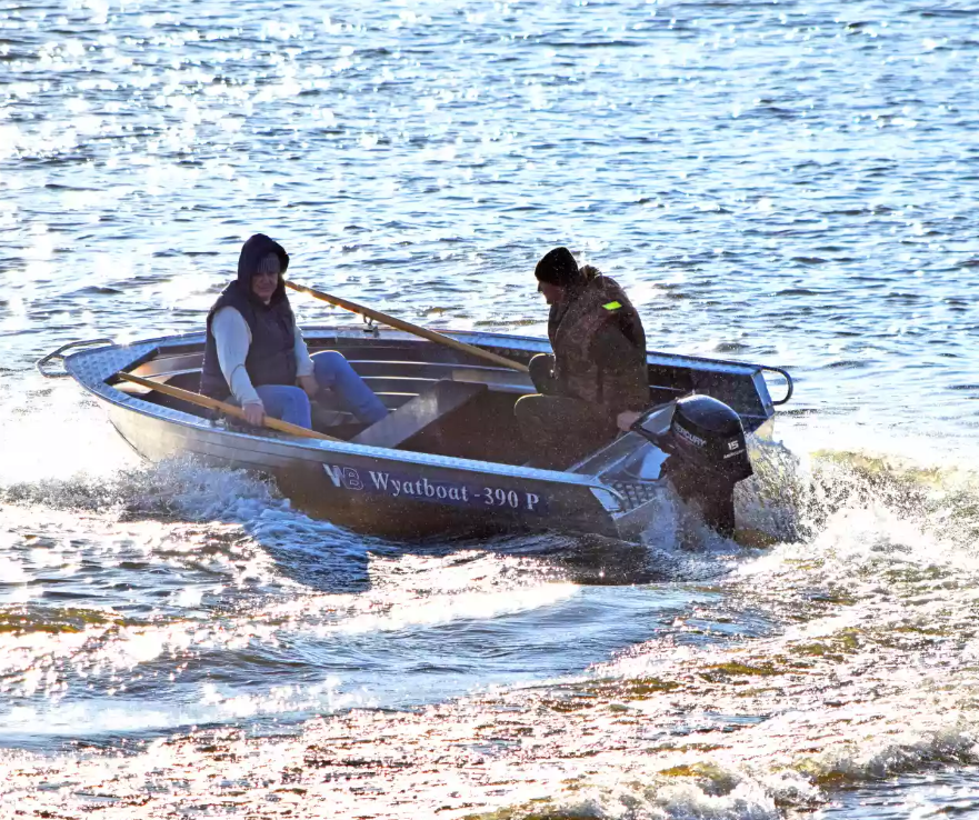 Алюминиевая лодка Wyatboat-390 P в Тамбове