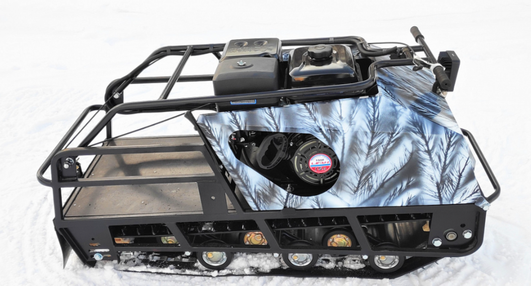 Мотобуксировщик Irondog (Железная собака) M500 15 Камуфляж Охотник в Тамбове