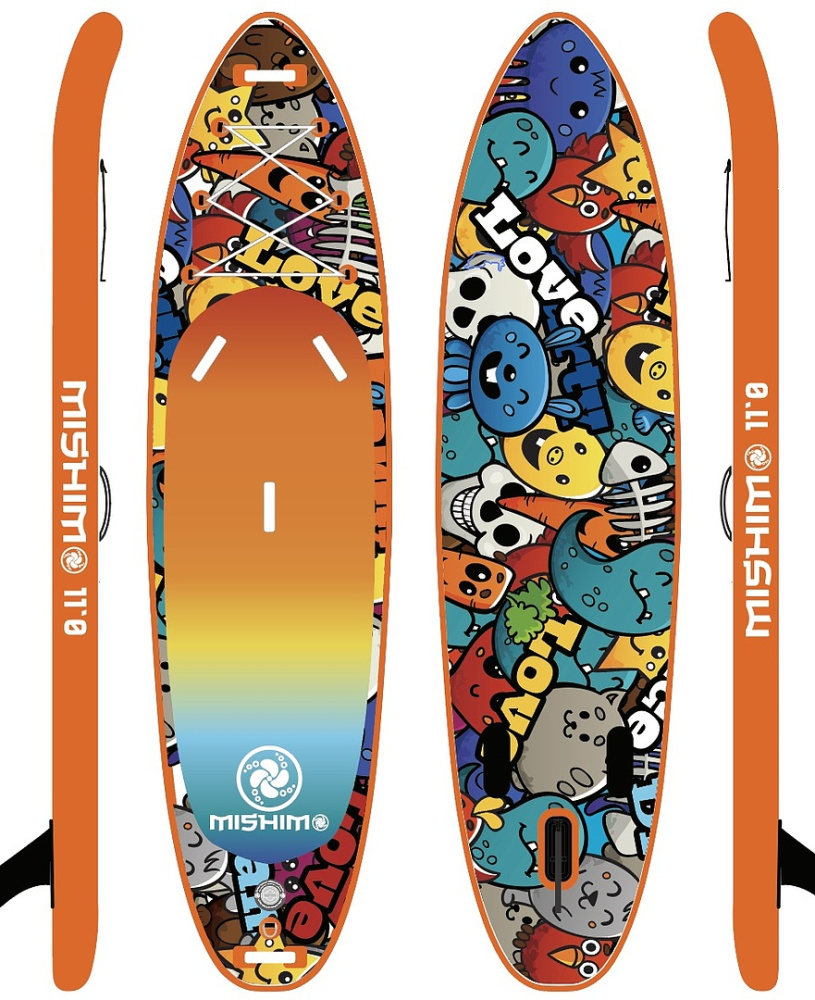 SUP (САП) Доска MISHIMO CRAZY-LINE 9.5’ (305см) в Тамбове