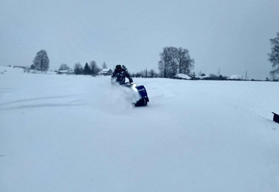 Мотобуксировщик Альбатрос-XLV 9 мини, тележки, 1250 мм в Тамбове