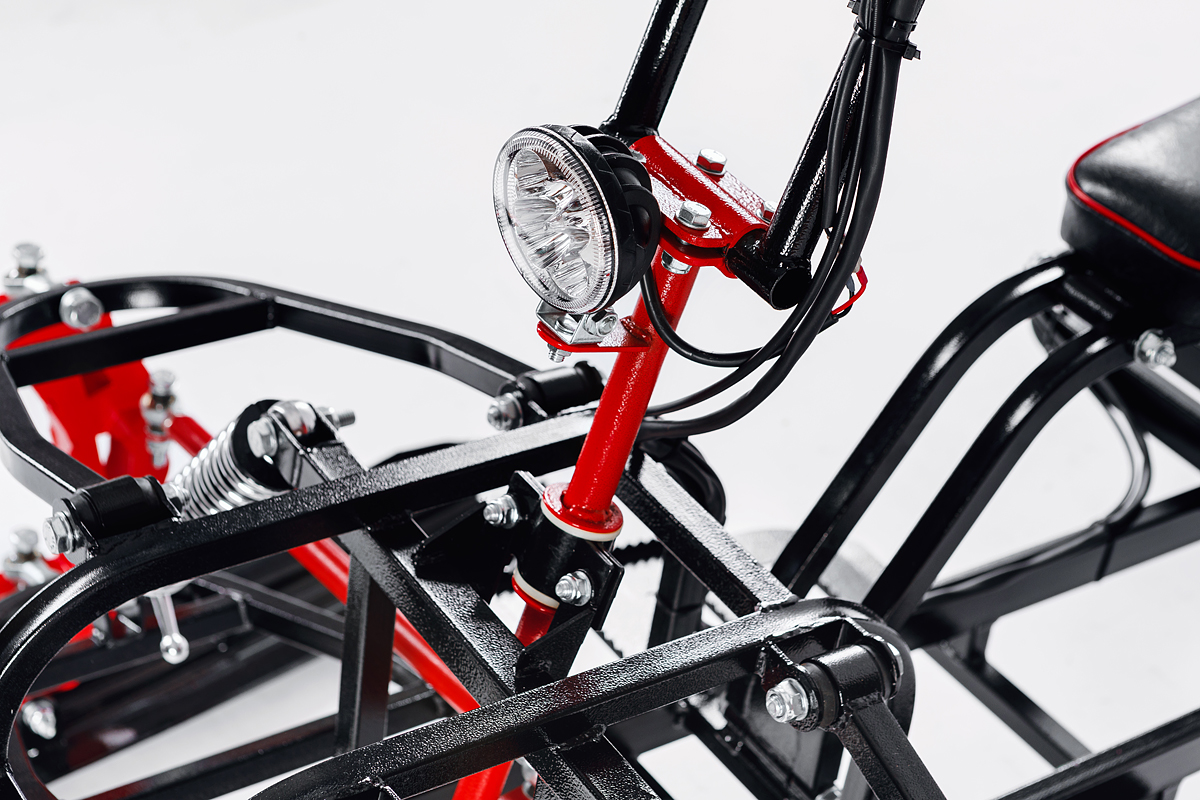 Лыжный модуль IKUDZO с подогревом ручек металлические лыжи в Тамбове