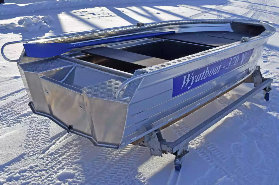 Алюминиевая лодка Wyatboat-370 Р FISH в Тамбове