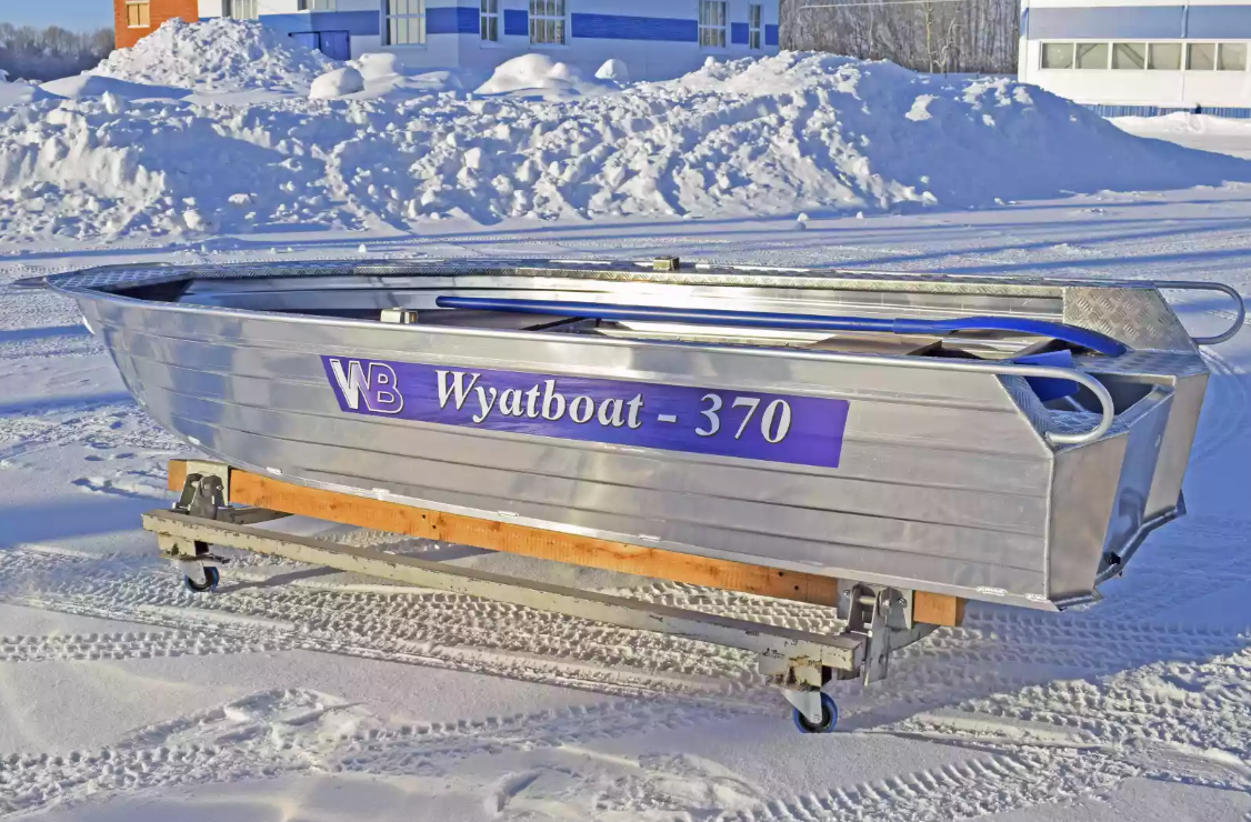 Алюминиевая лодка Wyatboat-370 Р FISH в Тамбове