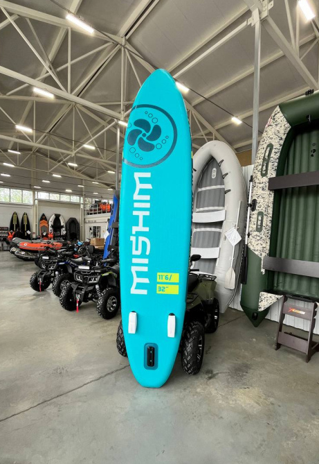 SUP (САП) Доска MISHIMO PRO-MAX Light Teal 11’ (335см) в Тамбове