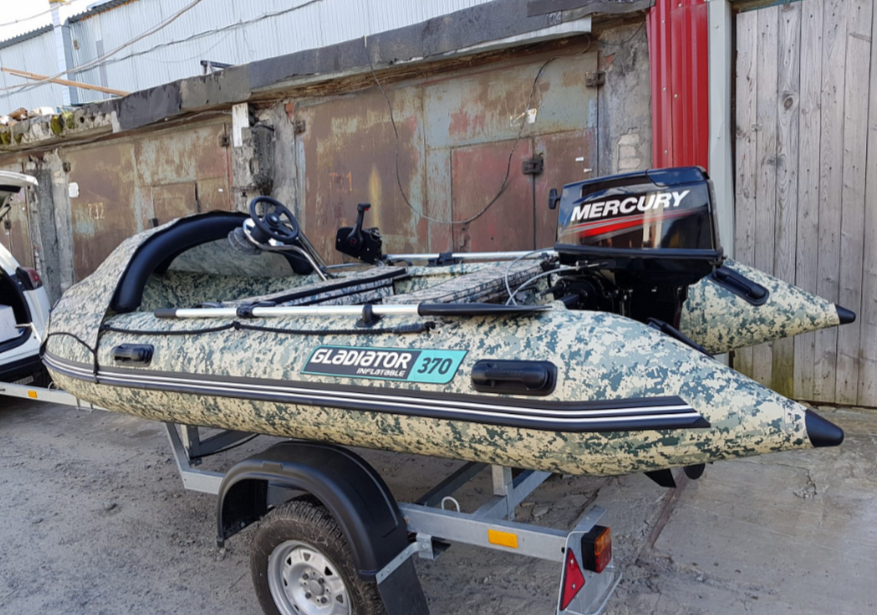 НАДУВНАЯ ЛОДКА GLADIATOR C370AL в Тамбове