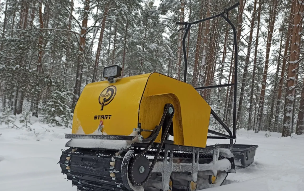 Мотобуксировщик РЫБАК СТАРТ Lifan 15 л.с. (металлический капот) в Тамбове