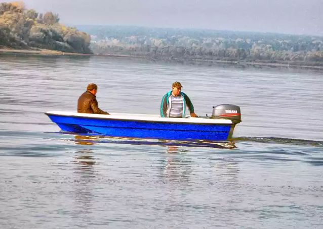 Стеклопластиковая лодка Wyatboat 430 тримаран в Тамбове