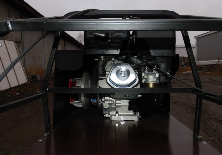 Мотобуксировщик AhtaR Зима 9 л/с с вариатором в Тамбове