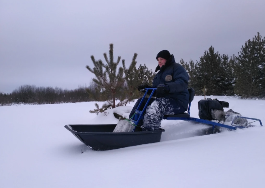 Мотобуксировщик толкач Альбатрос-XL8 с модулем. Без фары, тележки в Тамбове